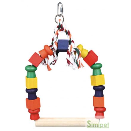 Trixie Arch Swing - Fa hinta óriás papagájok részére (20x29cm)